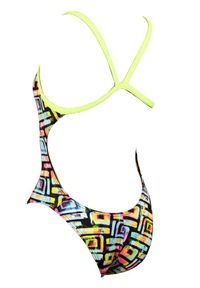 TURBO - Turbo Women'S Baño Sra. Tunel Swimsuit - Yellow Size 42. Kolor: żółty
