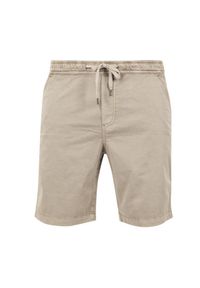 Urban Classics - Męskie Elastyczne Spodenki Dresowe Twill. Kolor: beżowy. Materiał: dresówka. Sport: turystyka piesza