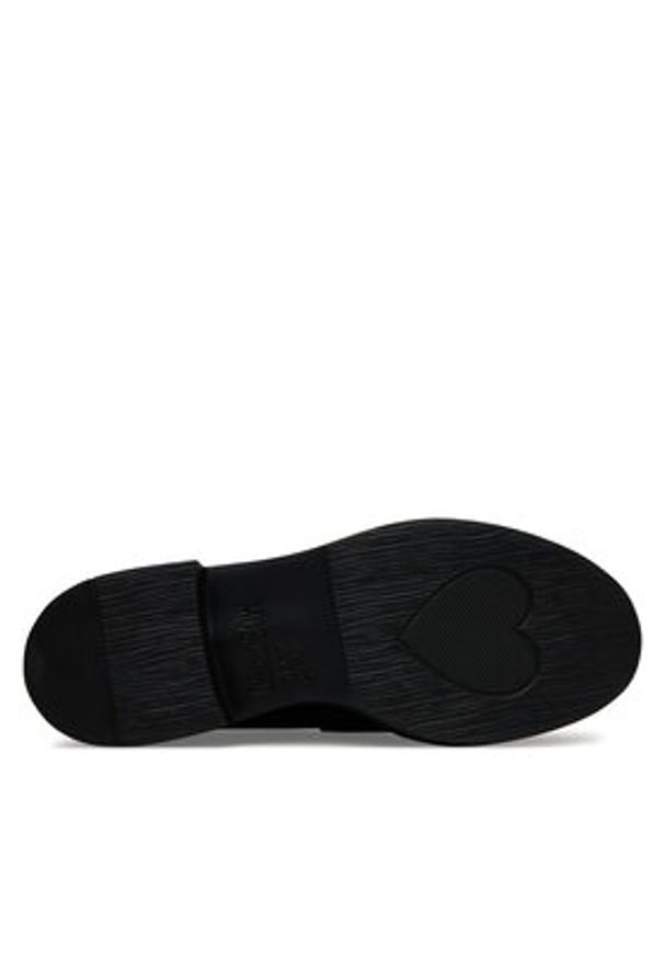 Love Moschino - LOVE MOSCHINO Lordsy JA10394G1MIA0000 Czarny. Kolor: czarny. Materiał: skóra