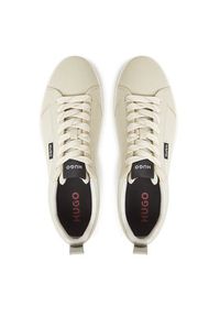 Hugo - HUGO Sneakersy Morrie 50548503 Beżowy. Kolor: beżowy. Materiał: skóra #5