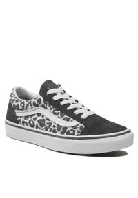 Tenisówki Vans Old Skool VN0A4UHZ1O71 Snow Leopard Asphalt. Kolor: czarny. Materiał: zamsz, skóra #1