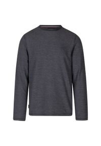 TRESPASS - Męska Bluza Calverley. Kolor: brązowy. Styl: sportowy. Sport: turystyka piesza