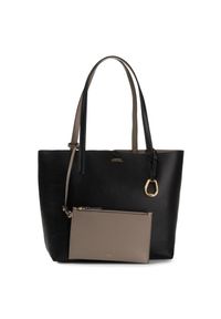 Lauren Ralph Lauren - Torebka LAUREN RALPH LAUREN. Kolor: czarny
