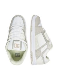 DC Shoes Sneakersy STAG DC01813110 Beżowy. Kolor: beżowy. Materiał: skóra
