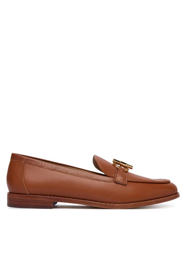 Lauren Ralph Lauren - LAUREN RALPH LAUREN Loafersy 802P10534002 Brązowy. Kolor: brązowy. Materiał: skóra
