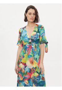 Liu Jo Sukienka codzienna CA4359 TS017 Kolorowy Regular Fit. Okazja: na co dzień. Materiał: syntetyk. Wzór: kolorowy. Typ sukienki: proste. Styl: casual #3