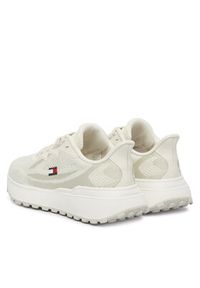 Tommy Jeans Sneakersy Tjw Sporty Knit Runner EN0EN02962 Biały. Kolor: biały. Materiał: materiał #5