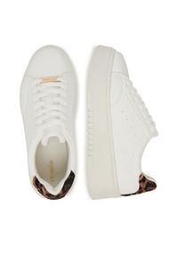 DeeZee Sneakersy AM25232-R Biały. Kolor: biały. Materiał: skóra