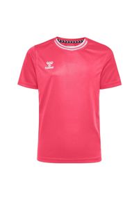 Koszulka dla dzieci Hummel Playful. Kolor: różowy. Sport: koszykówka #1