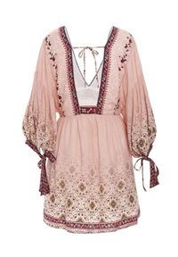 AGUA BENDITA - Sukienka mini Kezia Alex. Kolor: różowy, wielokolorowy, fioletowy. Materiał: wiskoza. Długość: mini #3