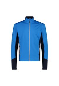 Kurtka CMP. Kolor: szary, niebieski, wielokolorowy. Materiał: softshell. Sezon: zima. Sport: turystyka piesza #1
