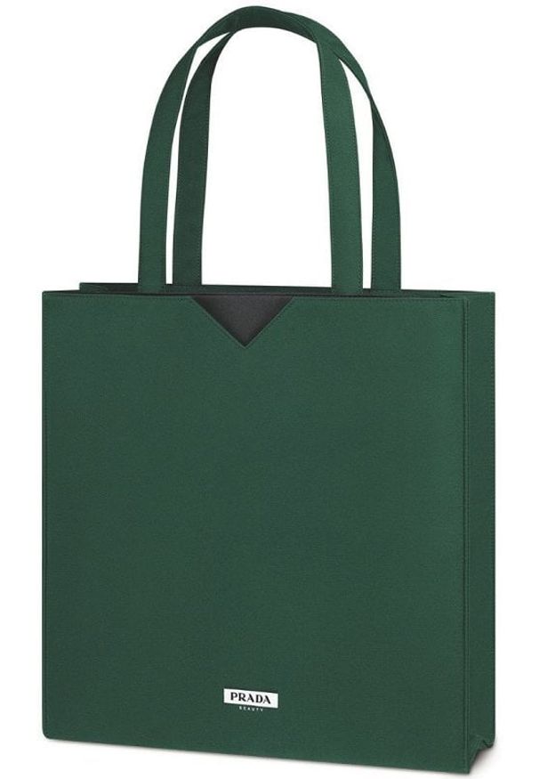 prada - Prada Torba Zielona. Kolor: zielony