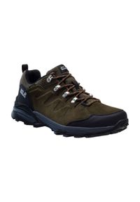 Buty trekkingowe Jack Wolfskin Refugio Texapore Low. Kolor: czarny, wielokolorowy, szary, zielony #1