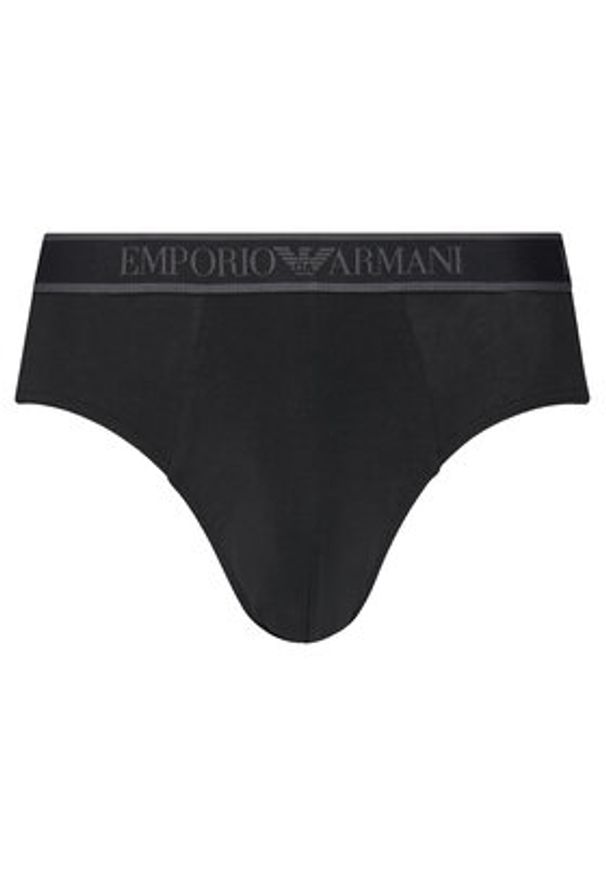 Emporio Armani Underwear Komplet 3 par slipów EM000369 AF10779 MC198 Szary. Kolor: szary. Materiał: bawełna