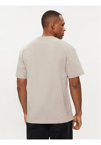Calvin Klein T-Shirt Hero K10K111346 Beżowy Regular Fit. Kolor: beżowy. Materiał: bawełna #3