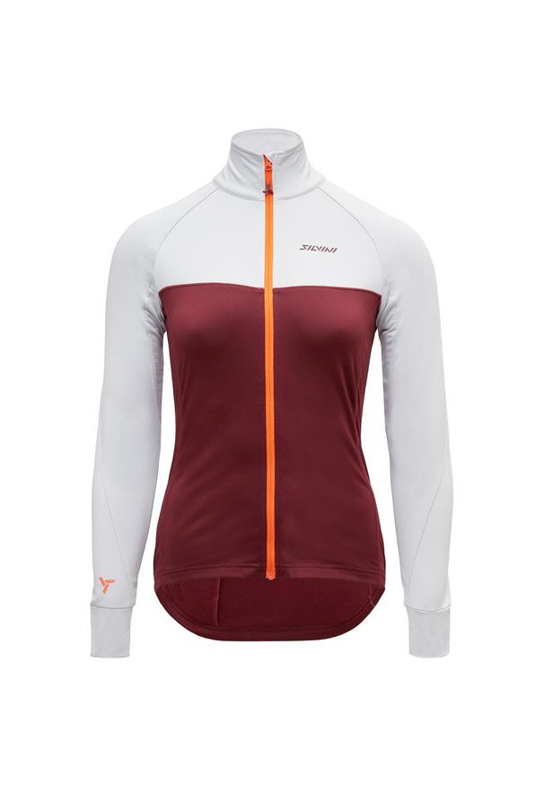 Bluza do narciarstwa biegowego rozpinana damska Silvini Matesia WJ2310. Kolor: czerwony. Sport: narciarstwo