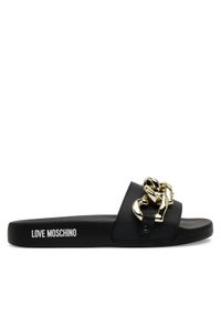 Love Moschino - LOVE MOSCHINO Klapki JA28132G1MI16000 Czarny. Kolor: czarny