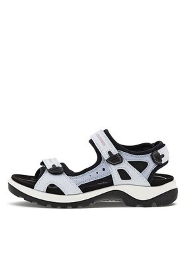 ecco - ECCO Sandały OFFROAD 06956360563 Niebieski. Kolor: niebieski. Materiał: skóra