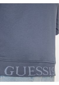 Guess Bluza M4RQ48 KBK32 Niebieski Regular Fit. Kolor: niebieski. Materiał: syntetyk, bawełna #4