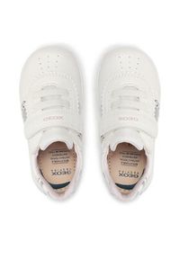 Geox Sneakersy B Djrock G. C B251WC 000BC C0007 S Biały. Kolor: biały. Materiał: skóra #5
