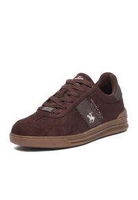 Beverly Hills Polo Club Sneakersy CEO-A1419104A Brązowy ciemny. Kolor: brązowy. Materiał: materiał #8