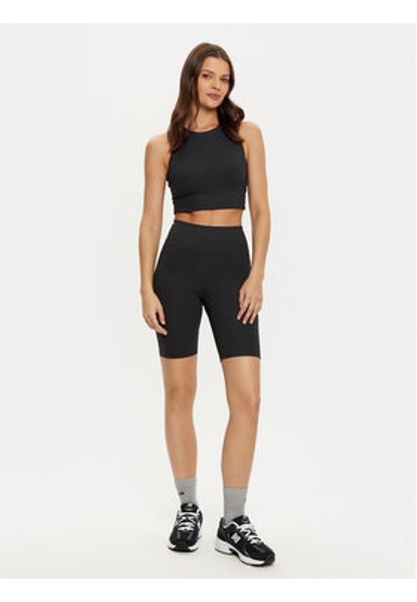 GIRLFRIEND COLLECTIVE - Girlfriend Collective Kolarki 4035 Czarny Slim Fit. Kolor: czarny. Materiał: syntetyk