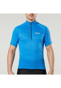 Koszulka rowerowa męska, FDX HiViz. Kolor: niebieski