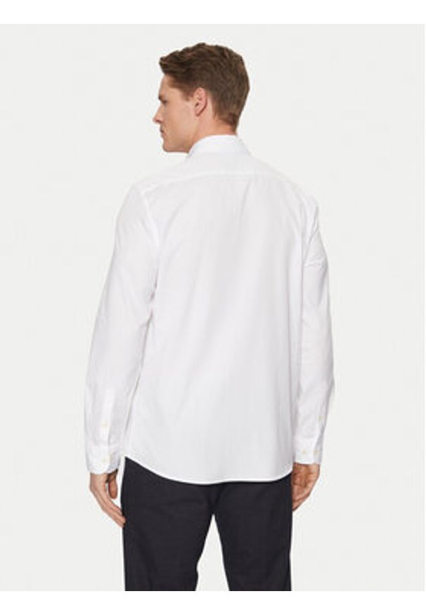 Marc O'Polo Koszula B21750442256 Biały Regular Fit. Typ kołnierza: polo. Kolor: biały. Materiał: bawełna