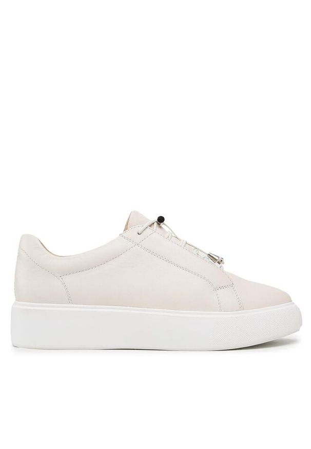 Sneakersy Sergio Bardi. Kolor: beżowy