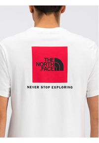 The North Face T-Shirt Redbox NF0A2TX2 Biały Regular Fit. Kolor: biały. Materiał: bawełna #3