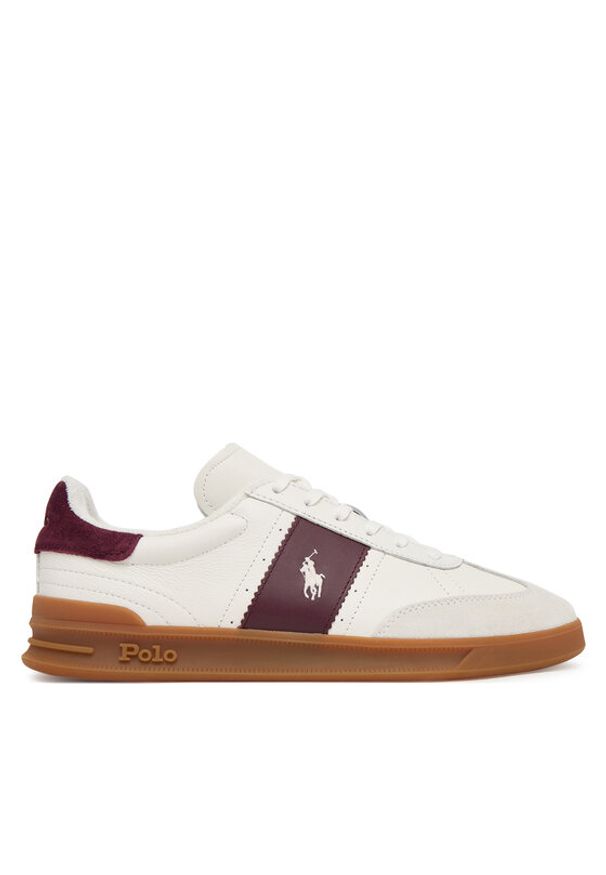 Polo Ralph Lauren Sneakersy 809973706003 Biały. Kolor: biały. Materiał: zamsz, skóra