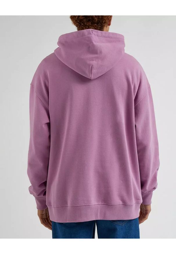 Lee - LEE CORE LOOSE HOODIE MĘSKA BLUZA KAPTUR LOGO PANSY L84WFX63 112330670