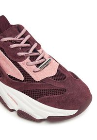 Steve Madden Sneakersy SM11004652 Bordowy. Kolor: czerwony. Materiał: skóra #3