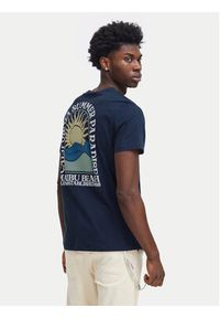 Blend T-Shirt 20716481 Granatowy Regular Fit. Kolor: niebieski. Materiał: bawełna #8