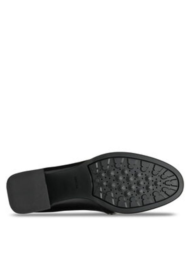 Geox Półbuty D Walk Pleasure 55 D46XBF 00043 C9999 Czarny. Kolor: czarny. Materiał: skóra