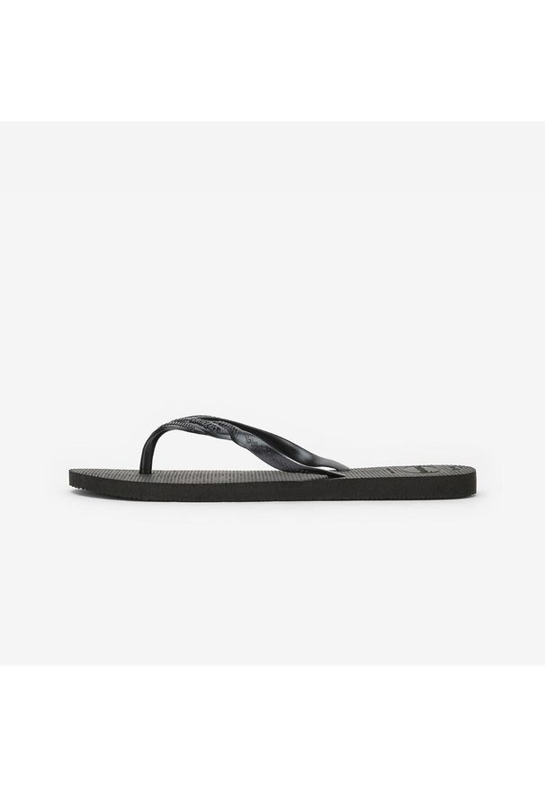 Japonki damskie Havaianas Fantasia. Okazja: na plażę. Kolor: czarny. Materiał: kauczuk, syntetyk