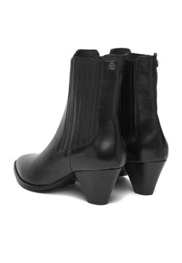 G-Star RAW - G-Star Raw Botki EO-ISIL-222FW87-1 Czarny. Kolor: czarny. Materiał: skóra