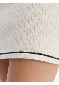 Calvin Klein Sukienka codzienna Microcable LV047F323G Beżowy Slim Fit. Okazja: na co dzień. Kolor: beżowy. Materiał: bawełna. Typ sukienki: proste. Styl: casual #5