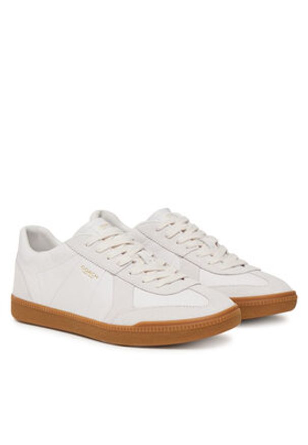 Coach Sneakersy Ellis CAQ33 Biały. Kolor: biały. Materiał: skóra