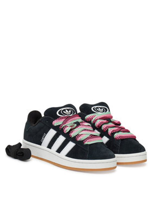 Adidas - adidas Sneakersy Campus 00s JH7272 Czarny. Kolor: czarny. Materiał: zamsz, skóra. Model: Adidas Campus