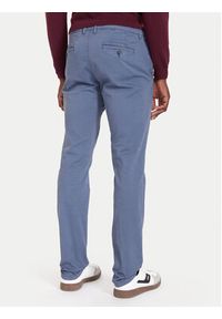 United Colors of Benetton - United Colors Of Benetton Chinosy 4TZYUF04P Niebieski Slim Fit. Kolor: niebieski. Materiał: bawełna #4