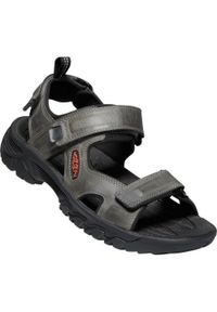 keen - Sandały męskie Keen Targhee III Open Toe Sandal. Nosek buta: otwarty. Kolor: szary