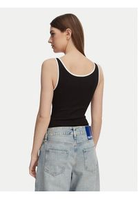 Karl Lagerfeld Jeans Body A2W17021 Czarny Slim Fit. Kolor: czarny. Materiał: bawełna #4