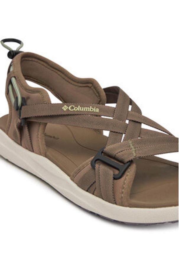 columbia - Columbia Sandały 1889551 Brązowy. Kolor: brązowy. Materiał: materiał