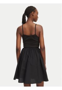 Tommy Jeans Sukienka letnia DW0DW22352 Czarny Slim Fit. Kolor: czarny. Materiał: bawełna. Sezon: lato #2