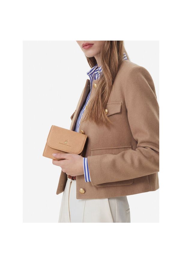 Portfel Beverly Hills Polo Club. Kolor: beżowy