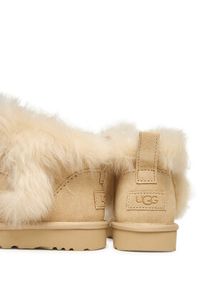 Ugg Śniegowce W Classic Ultra Mini Chalet 1173832 Beżowy. Kolor: beżowy. Materiał: zamsz, skóra #2
