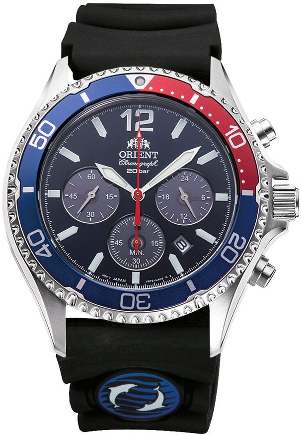 orient - Zegarek męski Orient RA-TX0201L10BVDCLXSB czarny. Kolor: czarny