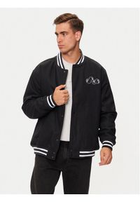 Vans Kurtka bomber Scuttle VN000HMN Czarny Regular Fit. Kolor: czarny. Materiał: wełna