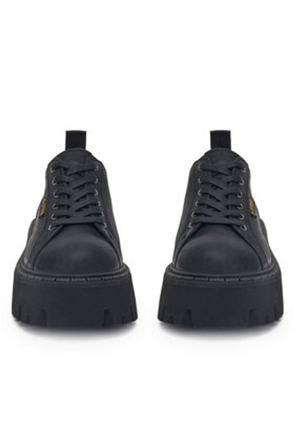 G-Star RAW - G-Star Raw Półbuty WI34-MANYA-01 Czarny. Kolor: czarny. Materiał: skóra, nubuk